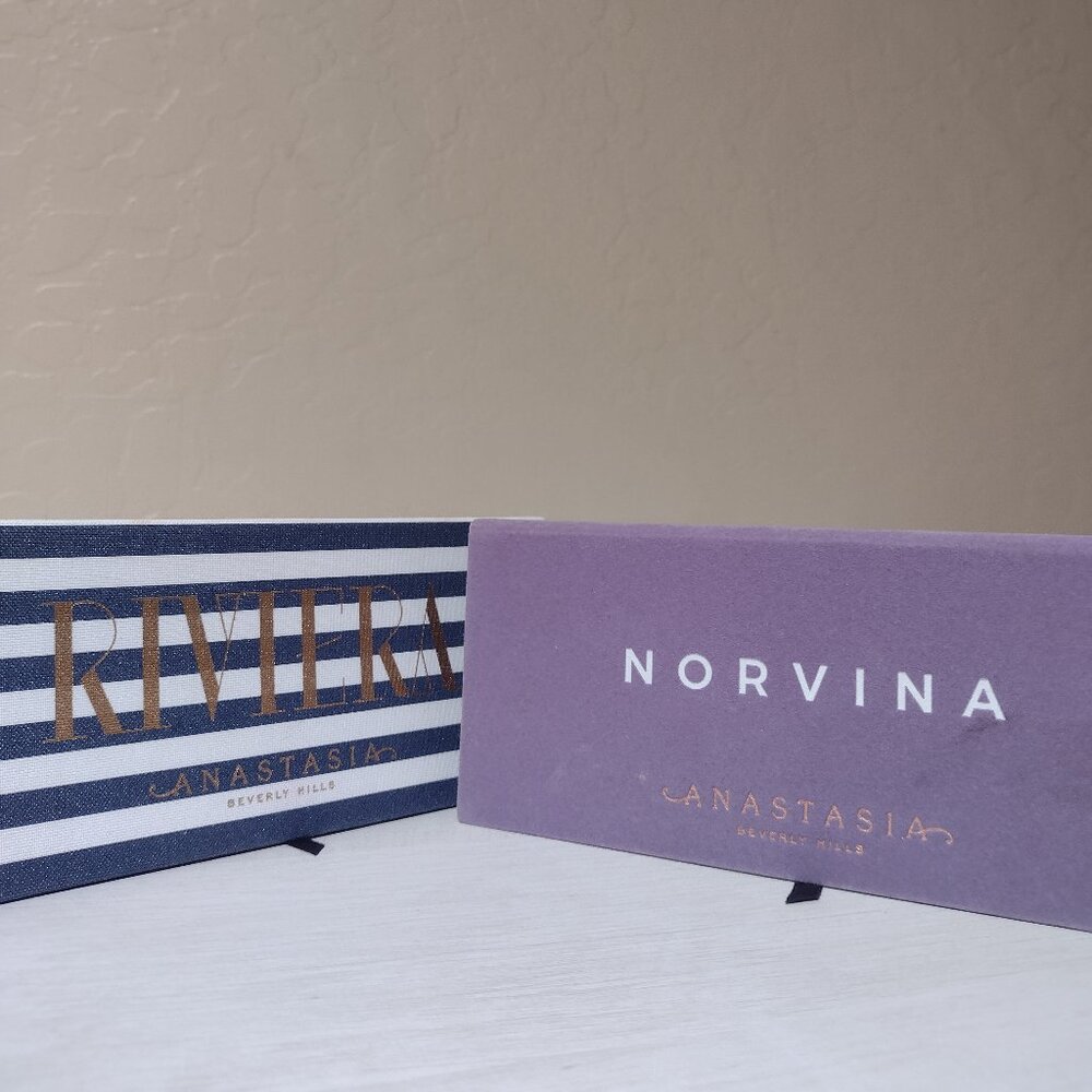ANASTASIA BEVERLY HILLS PALETTES RIVIERA AND NORVINA UNUSED